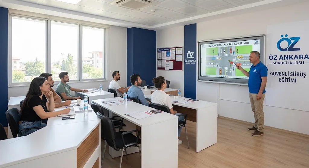 Öz Ankara Sürücü Kursu Konforlu Derslikler